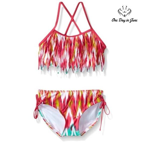 Kanu Surf Kelly Beach Bikini Swimsuit Size 14 - Picture 1 of 4